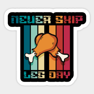 Turkey Legs Sticker